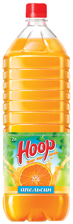 Hoop апельсиновый вкус, низкокалорийный негазированный напиток 2л х 6 шт. - фотография № 2