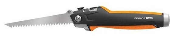 Нож Fiskars для гипсокартона со сменным лезвием CarbonMax 1027226