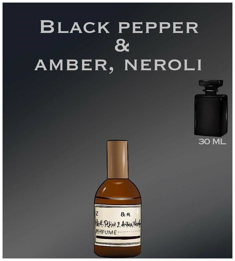 Духи crazyDanKos Black Pepper & Amber, Neroli (Спрей 30мл)