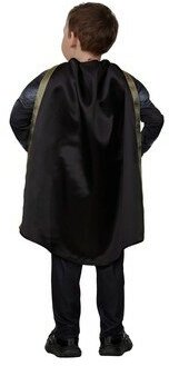 Карнавальный костюм «Чёрный Адам», с мускулами, р. 32, рост 128 см