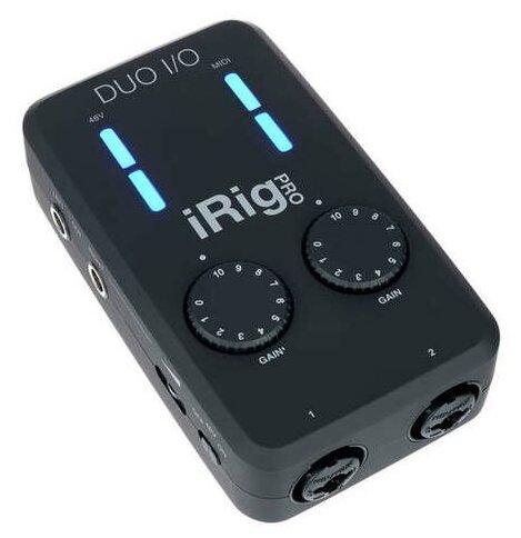 IRig-PRODUOIO Аудио и MIDI-интерфейс для мобильных устройств, IK Multimedia