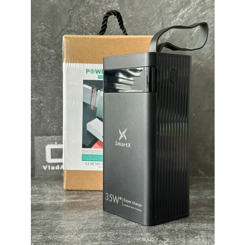 Универсальный Powerbank 50000 mAh со встроенными кабелями внешний аккумулятор 299000₽