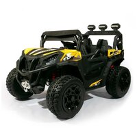 Детский электромобиль Багги (полный привод, EVA, 12V) - HC-301-4WD-YELLOW