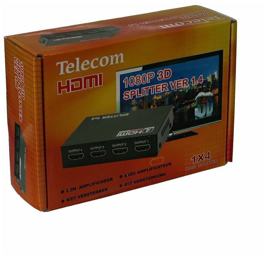 Разветвитель HDMI VCOM Telecom TTS5020 - фото №2