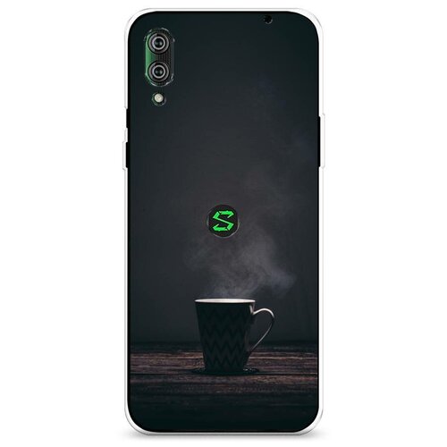 фото Силиконовый чехол "пар из кружки" на xiaomi black shark 2 pro / сяоми блэк шарк 2 про case place