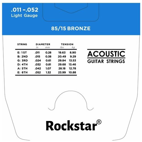 Струны для гитары акустической классической гитарные струнного инструмента аксессуар 6шт 299₽