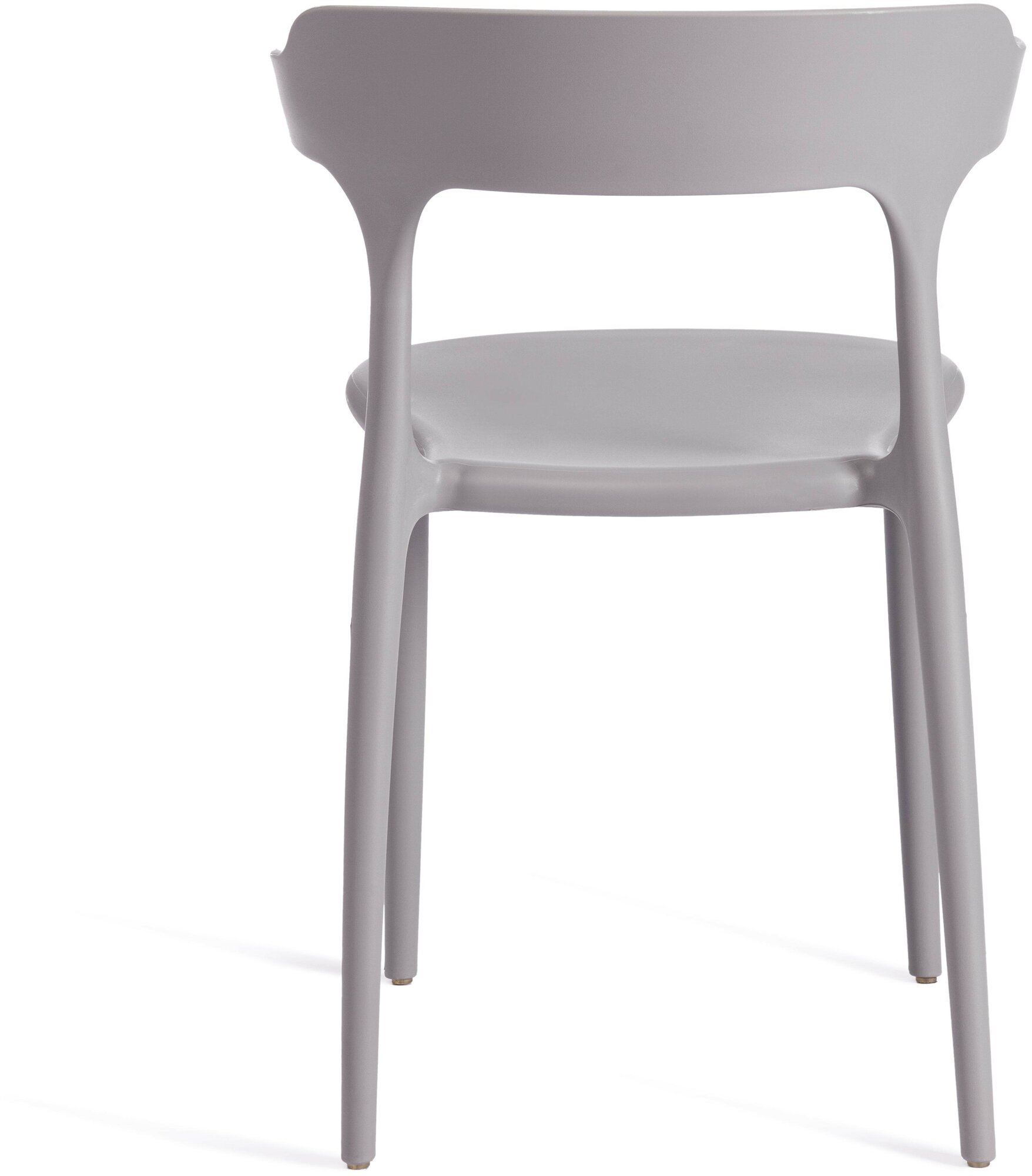 Комплект стульев для кухни TetChair TON (mod. PC36), 4шт., пластик, тёмно-серый - фотография № 6