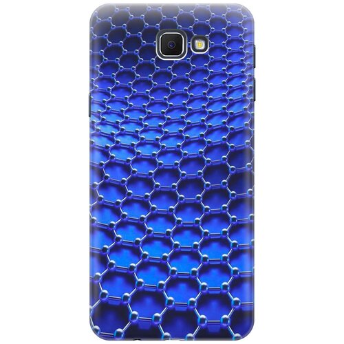фото Силиконовый чехол на samsung galaxy j5 prime / самсунг джей 5 прайс с принтом "молекулярная цепь gosso