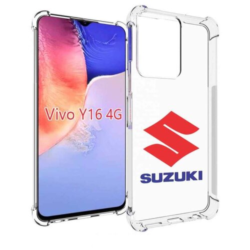 Чехол MyPads suzuki-сузуки-3 мужской для Vivo Y16 4G/ Vivo Y02S задняя-панель-накладка-бампер чехол mypads maserati мазерати 3 мужской для vivo y16 4g vivo y02s задняя панель накладка бампер