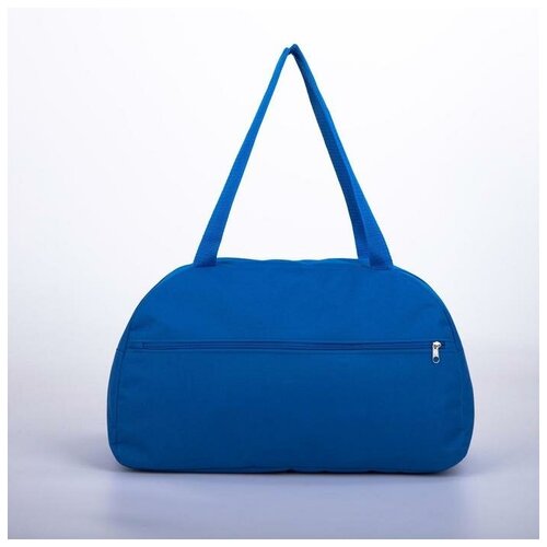 Сумка спортивная ЗФТС45 см, розовый, голубой сумка поясная отдел на молнии наружный карман цвет розовый бирюзовый зфтс