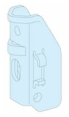 Адаптер для перекладины, для крепления кабелей Schneider Electric, 08866