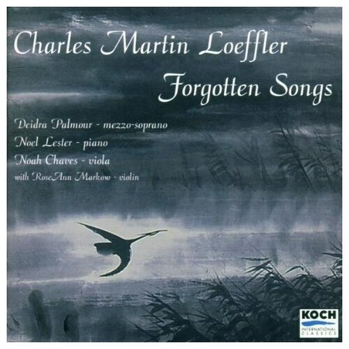 Loeffler, 'Forgotten Songs': 15 Titles. (Deidra Palmour, mezzo-soprano. Noel Lester, piano. Noah …