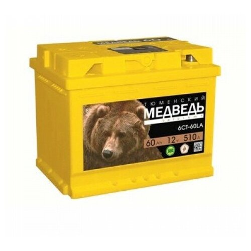 Аккумулятор Тюменский медведь 60 Ah EN 590 о/п