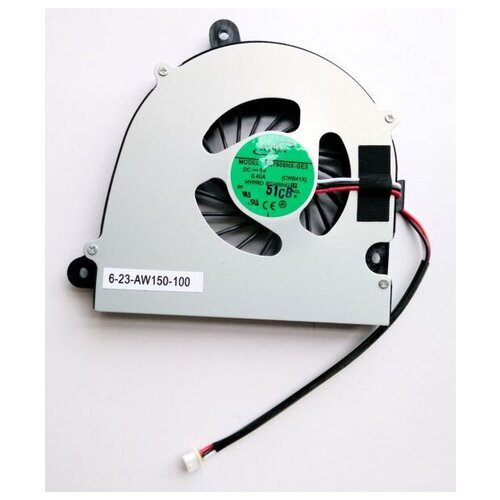 Вентилятор/Кулер для ноутбука Clevo B5100 B7100 B4100 p/n: AB7505HX-GE3 (CWB4100) 6-31-B41MN-013