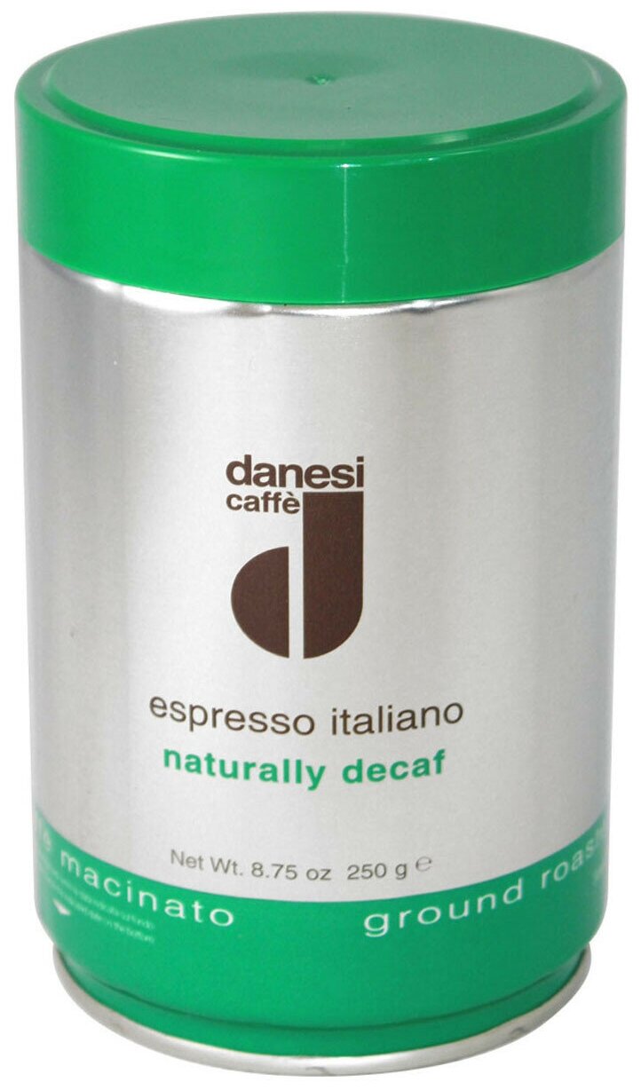 Кофе молотый Danesi Decaf (Эспрессо без кофеина), ж/б, 250гр - фотография № 10