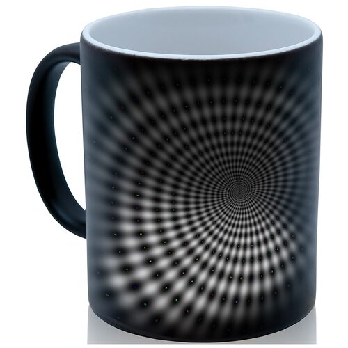 фото Кружка хамелеон иллюзия, хороший подарок drabs