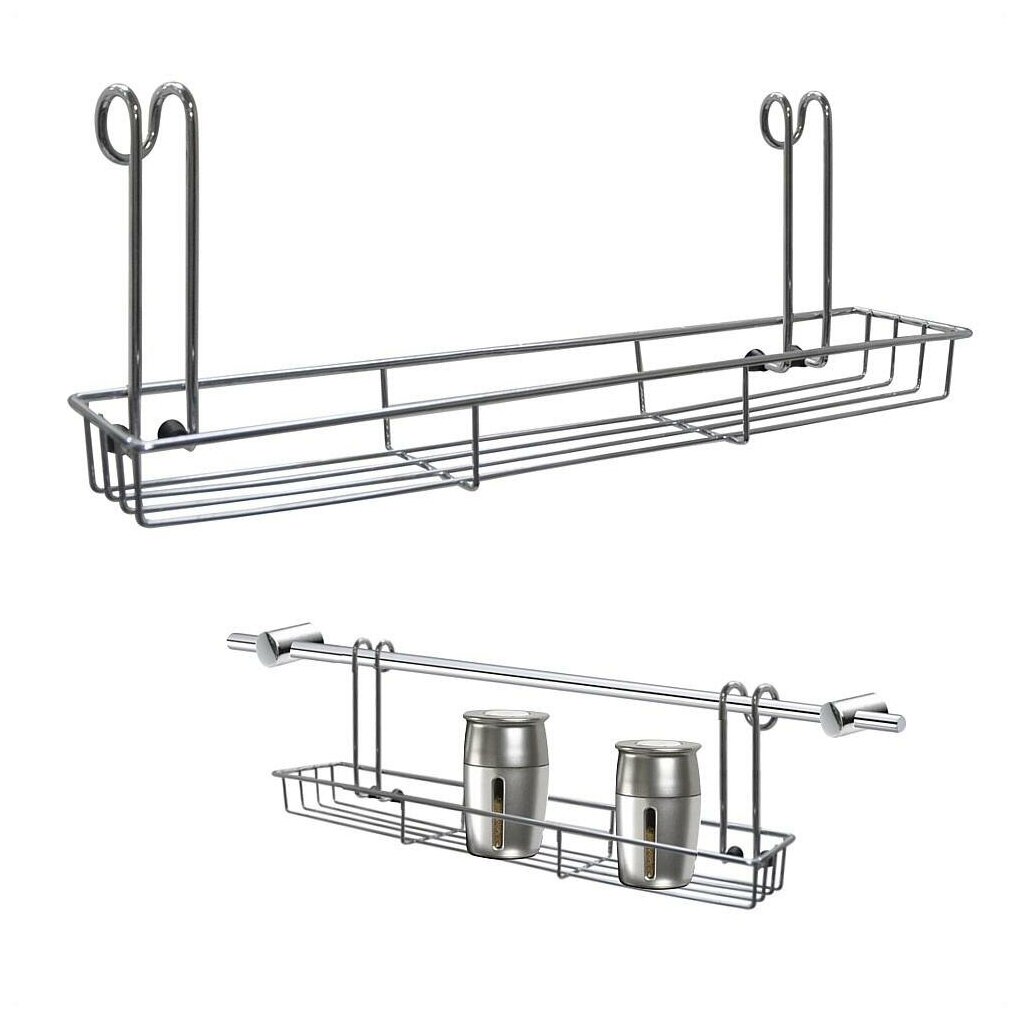 Полка для специй навесная на рейлинг