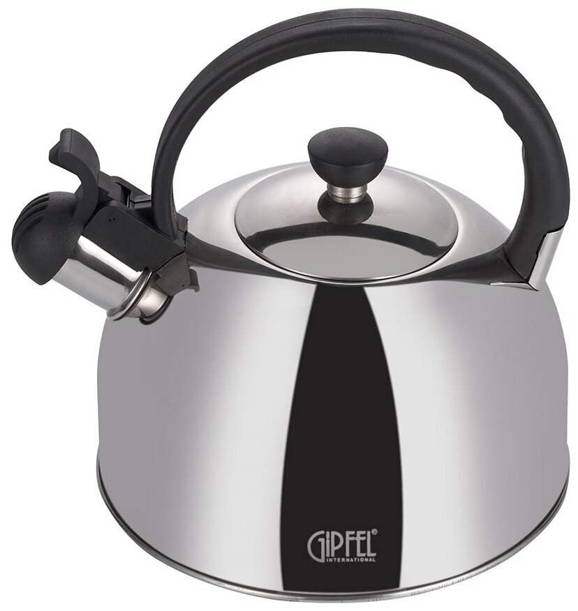 Чайник для кипячения воды GIPFEL ESSEN 8645 2.5 л со свистком