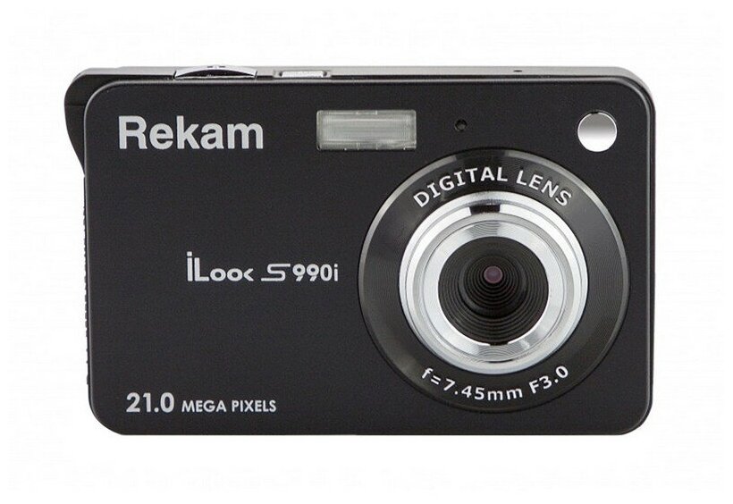 Фотоаппарат Rekam iLook S990i black metallic