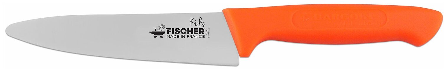 Шеф-нож Fischer kids клинок 15см оранжевая ручка