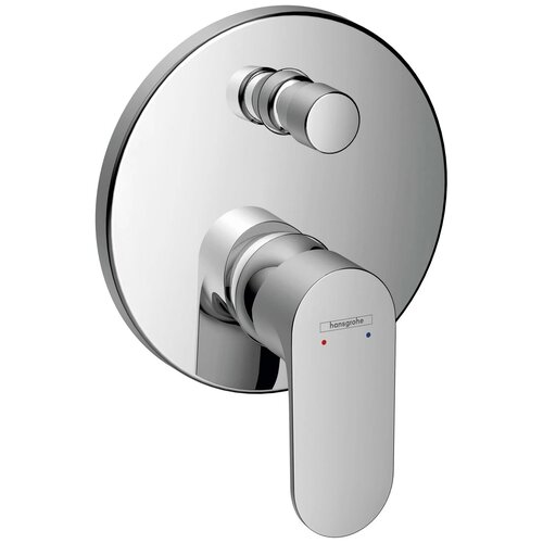 Смеситель для ванны/душа Hansgrohe Rebris S 72467000 встраиваемый, с защ. комбинацией EN1717, хром hygromatik b 2304021 соленоидный клапан прямой 0 2 10 бар 2 5 л мин