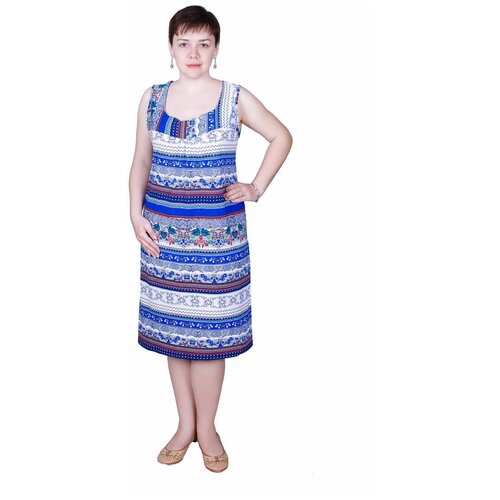 2644 сарафан (52-60) (Набивная, 58)