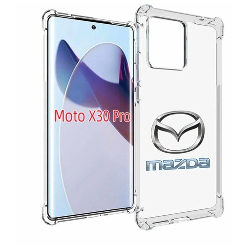 Чехол MyPads mazda-мазда-4 мужской для Motorola Moto X30 Pro задняя-панель-накладка-бампер чехол mypads mazda мазда 2 мужской для motorola moto g7 play задняя панель накладка бампер
