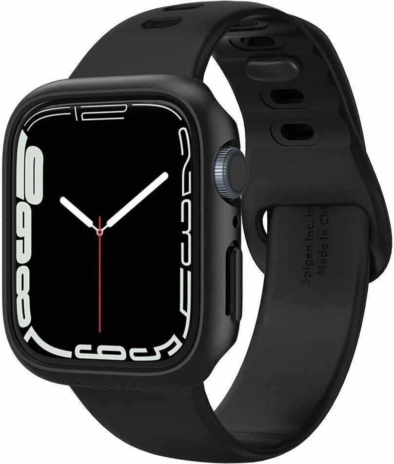 Чехол для корпуса Spigen Thin Fit для Apple Watch 7 45 мм ACS04174 черный