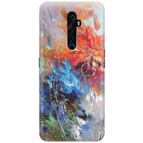 фото Re:pa накладка transparent для oppo reno2 z с принтом "весенний взрыв"