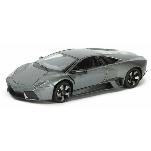 Машина Rastar 1:24 Reventon Серая 34800 машинка motormax lamborghini reventon 73364 1 24 20 см серый