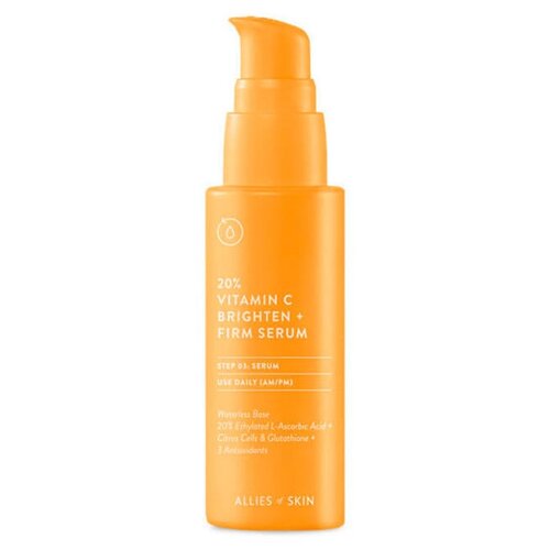 Укрепляющая сыворотка с 20% витамином C Allies Of Skin 20% Vitamin C Brighten + Firm Serum (30ml)