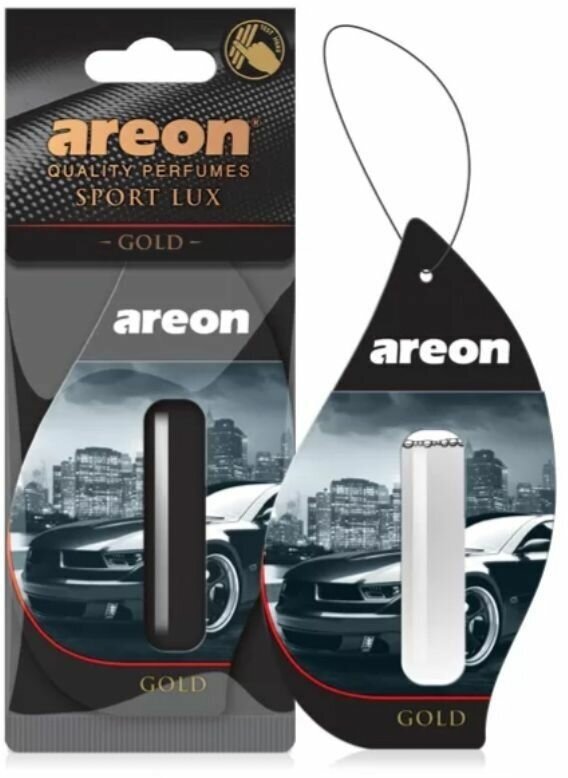 Ароматизатор гелевый AREON LIQUID LUX Gold 2шт