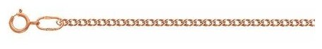 Браслет АДАМАС, красное золото, 585 проба, длина 17 см.