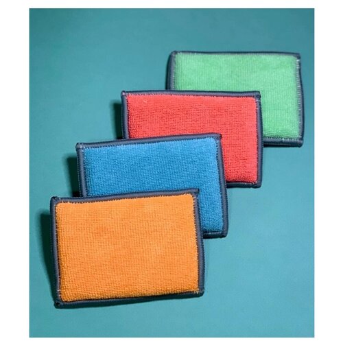 Smart House / Губки для мытья посуды 4в1