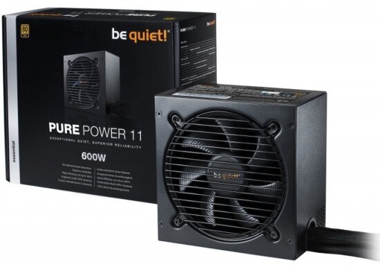 Блок питания BE Quiet! PURE POWER 11, 600W, 80+ Gold (BN294)