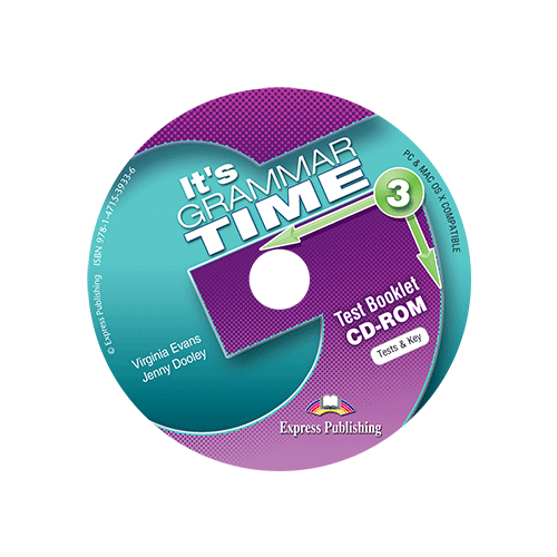 It's Grammar Time 3 Test Booklet CD-ROM