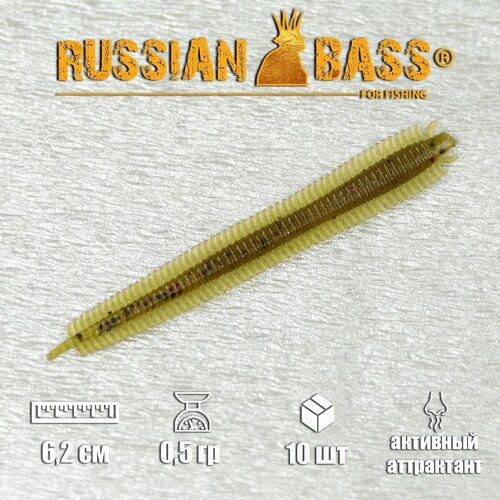 Силиконовые приманки Russian Bass -Червь морской 2,2