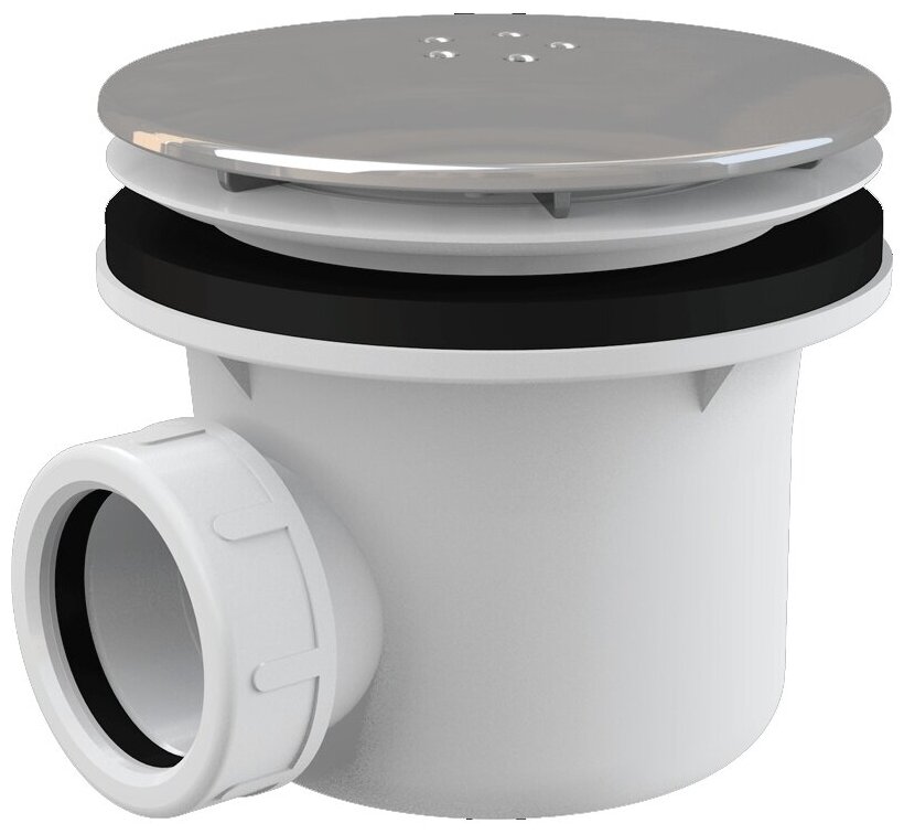 фото Сифон для душевого поддона AlcaPlast A49CR