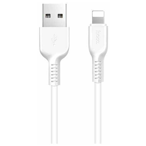 огородные сказки мультановская д Дата-кабель Hoco X20 USB-Lightning (2.4 А), 1 м, белый