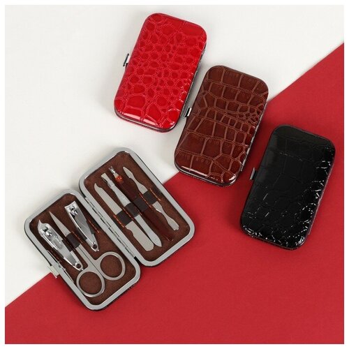 фото Набор маникюрный, 7 предметов, цвет микс mikimarket