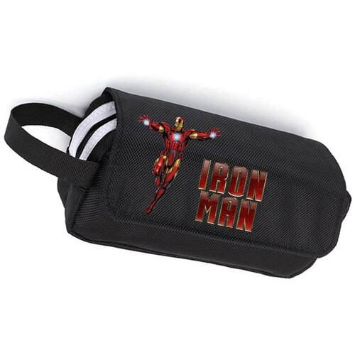 Пенал Железный человек (Iron man) черный №3 пенал школьный железный человек iron man 21