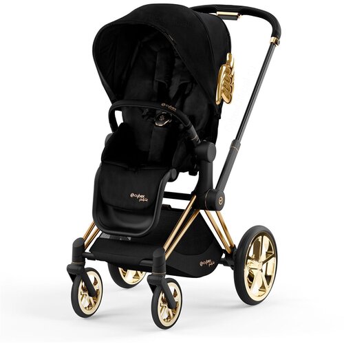 -Коляска прогулочная Cybex Priam Jeremy Scott Wings Black прогулочная коляска cybex priam iii