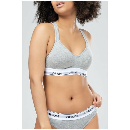 фото Комфортный топ-бра в спортивном стиле opium