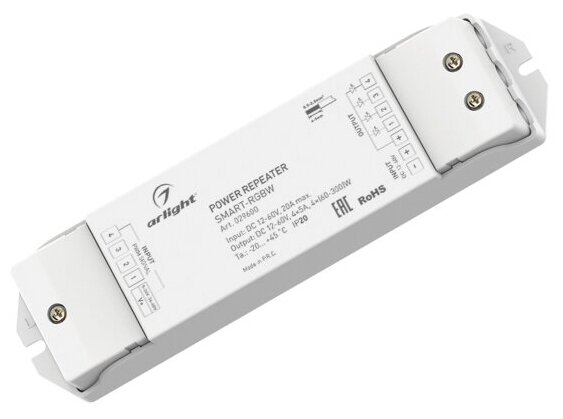 Усилитель SMART-RGBW (12-60V, 4x5A) (Arlight, -)