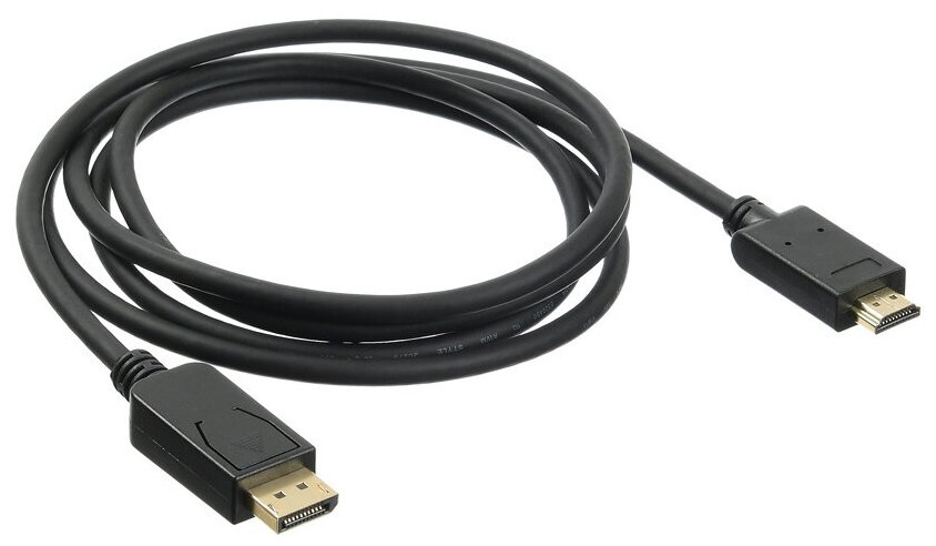 Кабель Buro v. 1.2 BHP DPP_HDMI-2 DisplayPort (m)/HDMI (m), ver 2.0, 2м.