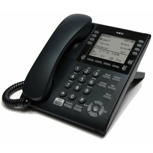 Системный IP телефон NEC ITY-8LDX-1P(BK)TEL