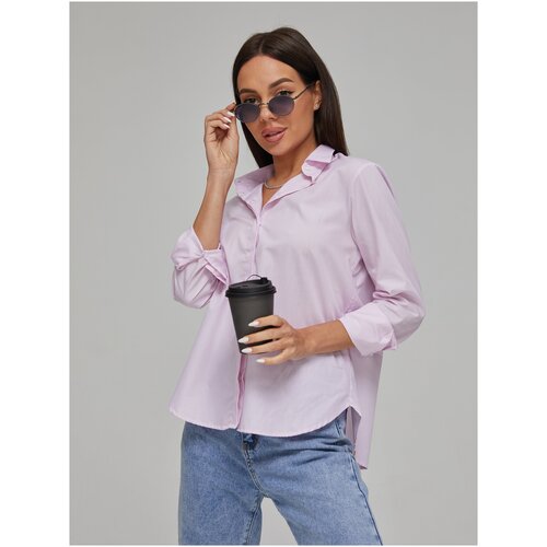 Рубашка женская Colletto Nuovo 000222 CN, размер 48, розовая