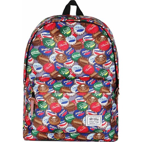 Рюкзак / Street Bags / 7020 Крышечки 38х16х29 см / разноцветный