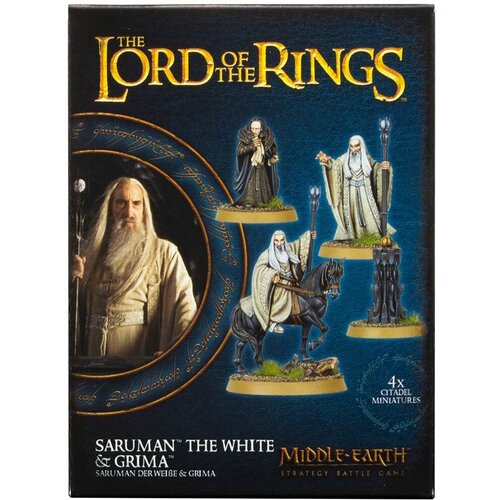 30-49GW Набор Властелин Колец: Саруман Белый и Грима (Saruman the White  & Gr &#237;ma)
