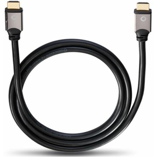 кабель hdmi hdmi oehlbach 92494 performance black magic mkii hdmi white 3 0m Кабель HDMI Oehlbach Black Magic 1.2 м